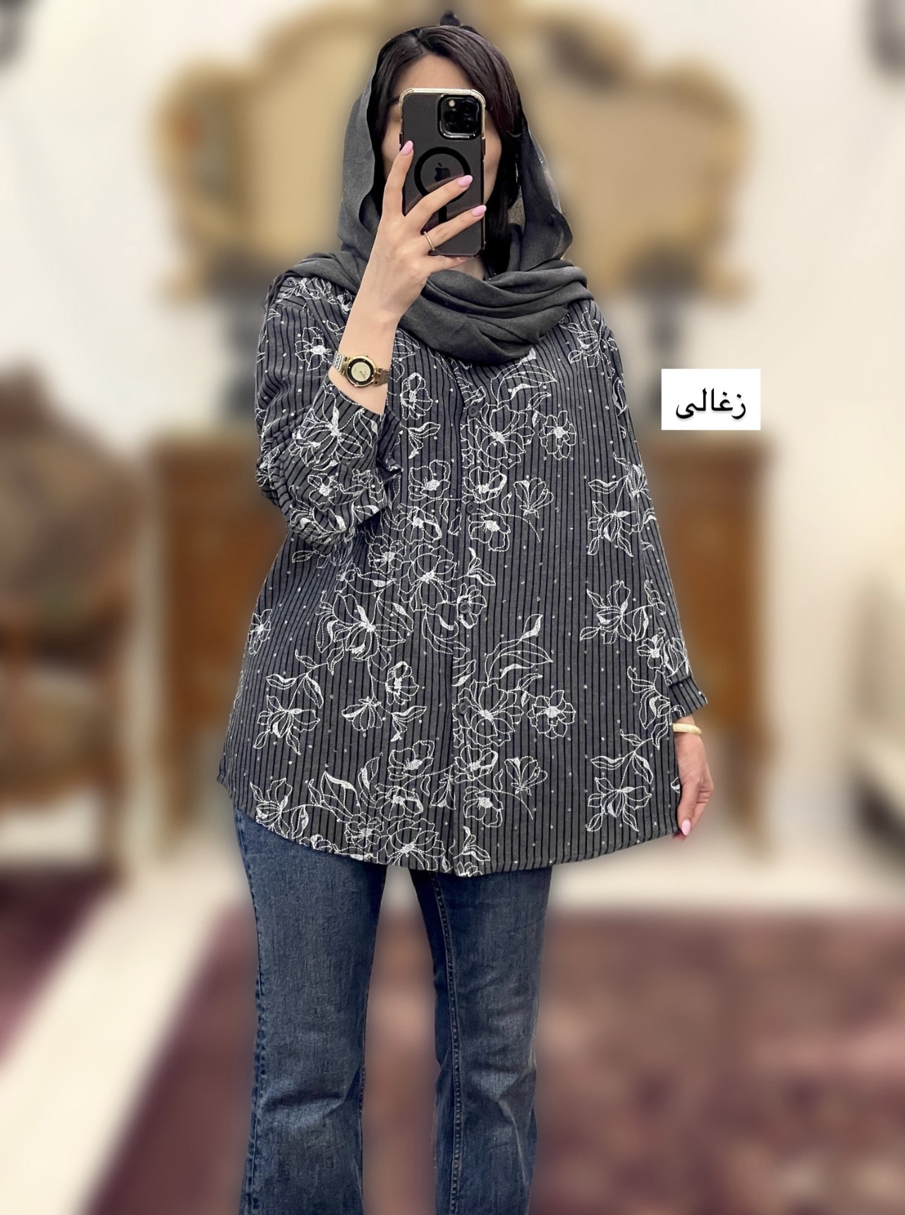 مانتو تک جیب قواره بزرگ - Image 2